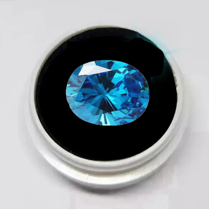 

Box Large Sea Blue Sapphire 13x18mm Unheated Gem Oval Shape Natural Loose Gemstone Luxury Jewelry For Diy Making Pendant