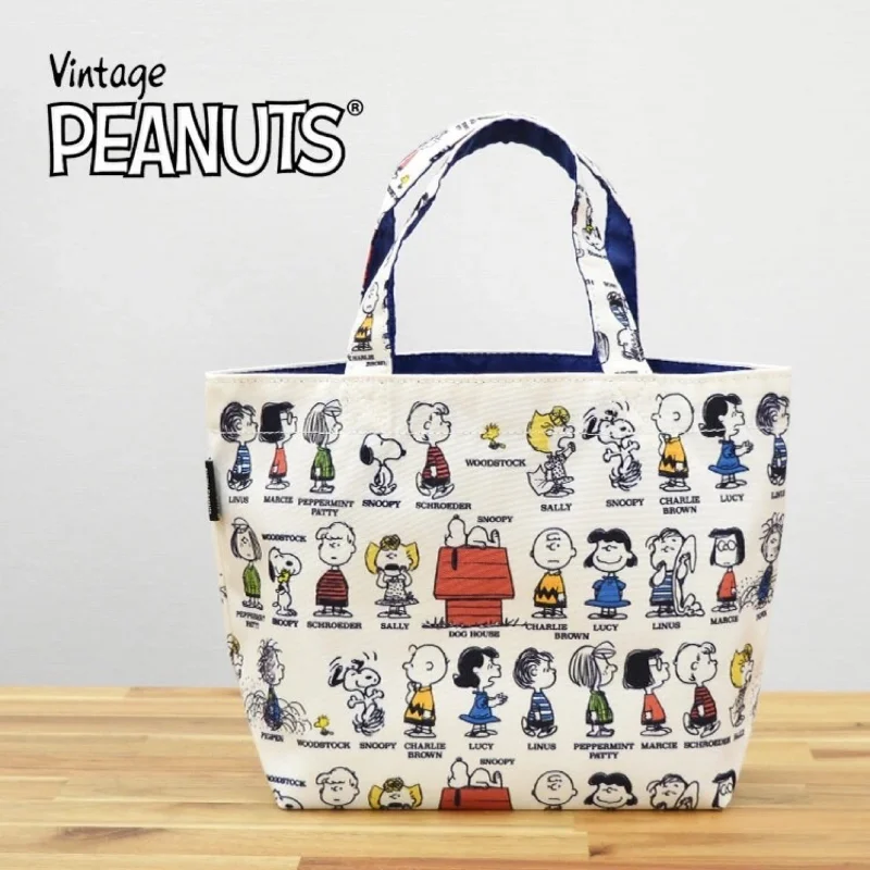 Kawaii Snoopy Anime Cartoon series cute fashion High capacity handbag office worker student bento bag girl's handbag lunch bag
Kawaii Snoopy Anime Cartoon series cute fashion High capacity handbag office worker student bento bag girl's handbag lunch bag