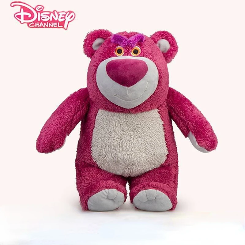 Оригинальная кукла «клубничный Медведь» Disney Lotso, новая мультяшная Мягкая Плюшевая Кукла, детские игрушки
Оригинальная кукла «клубничный Медведь» Disney Lotso, новая мультяшная Мягкая Плюшевая Кукла, детские игрушки