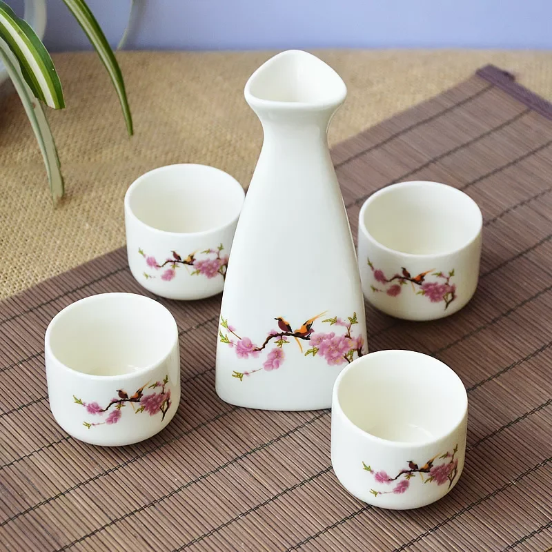 Chinese Style Ceramics Wine Set Triangle Wine Set Pour White Wine Set 1 Pot 4 Cups Itchen,Dining Bar Sets Ceramic
Chinese Style Ceramics Wine Set Triangle Wine Set Pour White Wine Set 1 Pot 4 Cups Itchen,Dining Bar Sets Ceramic