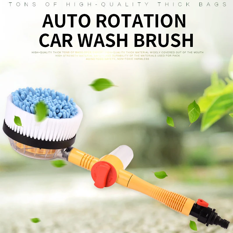 Automatic Car Foam Brush Wash Professional Spray Foam Rotating Brush Portable Auto Clean Tools Wash Switch Water Flow
Automatic Car Foam Brush Wash Professional Spray Foam Rotating Brush Portable Auto Clean Tools Wash Switch Water Flow