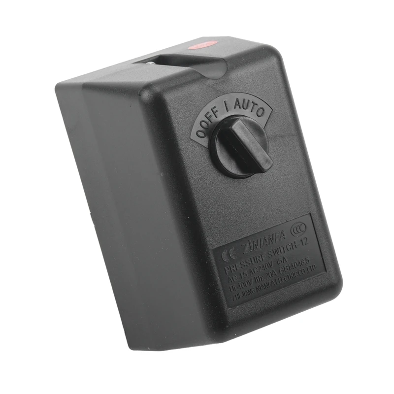 2-Phase 220V 15A Air Compressor Pressure 9-12Kg Pressure Switch For Compressor Air Compressors Switch Control Home Tools
2-Phase 220V 15A Air Compressor Pressure 9-12Kg Pressure Switch For Compressor Air Compressors Switch Control Home Tools