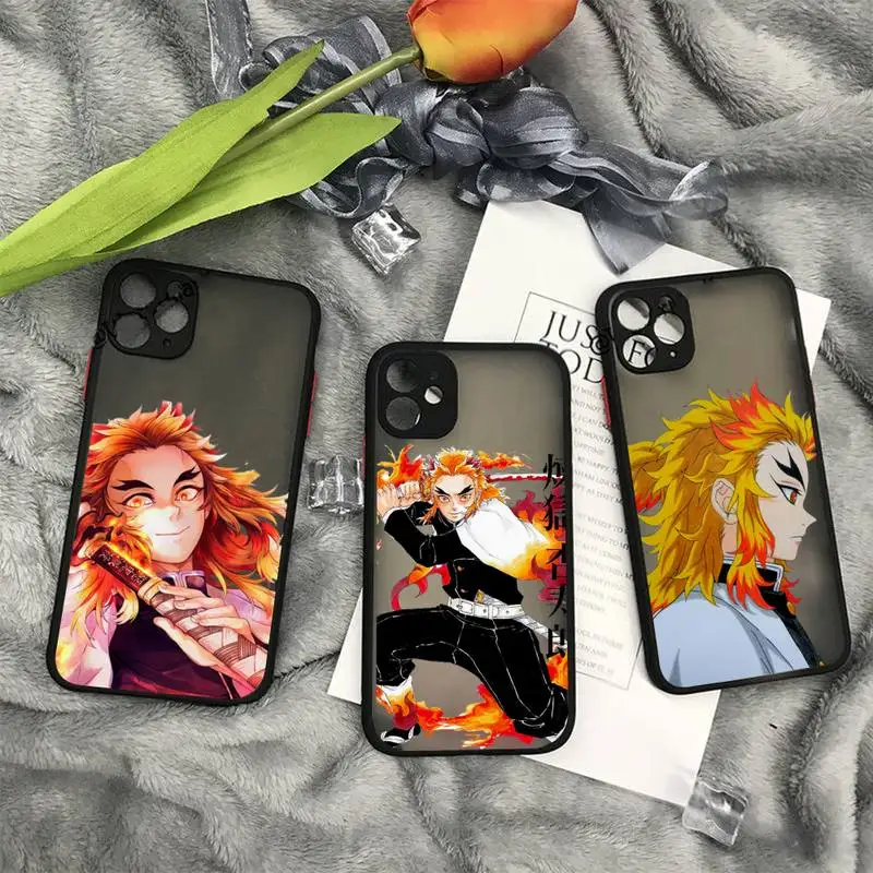 Kimetsu no Yaiba Kyojuro Rengoku demon slayer Phone Case matte transparent For iphone 11 12 13 7 8 plus mini x xs xr pro max
Kimetsu no Yaiba Kyojuro Rengoku demon slayer Phone Case matte transparent For iphone 11 12 13 7 8 plus mini x xs xr pro max
