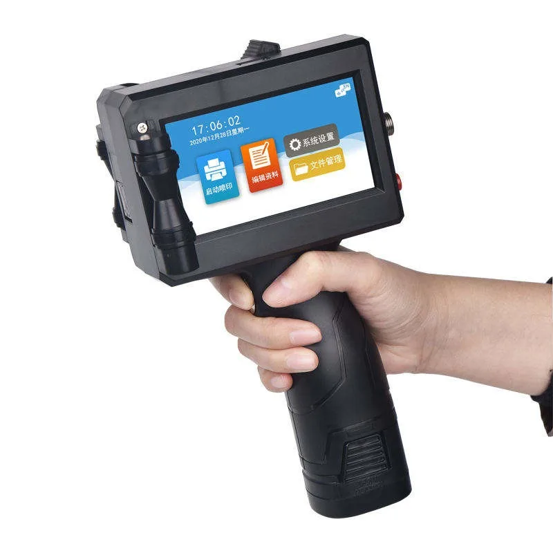 Plastic Bottle Expiry Date Printer Portable Printer Logo Handheld Inkjet Colour Inkjet Printer
Plastic Bottle Expiry Date Printer Portable Printer Logo Handheld Inkjet Colour Inkjet Printer