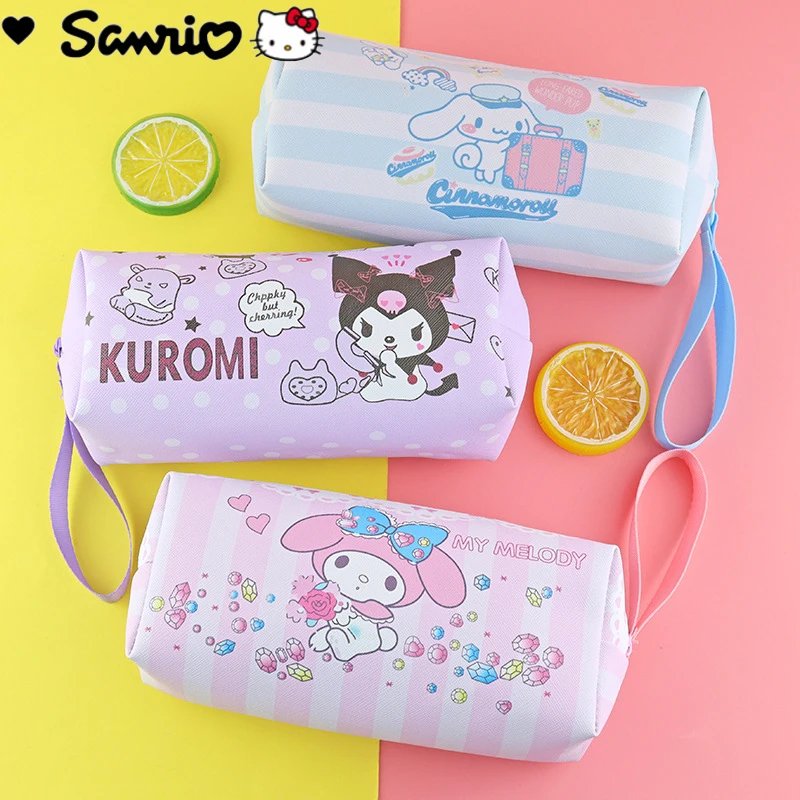 Sanrio Single-layer PU Pen Bag Cinnamoroll Melody Kuromi Cartoon Cute Large Capacity Student Stationery Pencil Bag 21*8.5*7cm
Sanrio Single-layer PU Pen Bag Cinnamoroll Melody Kuromi Cartoon Cute Large Capacity Student Stationery Pencil Bag 21*8.5*7cm