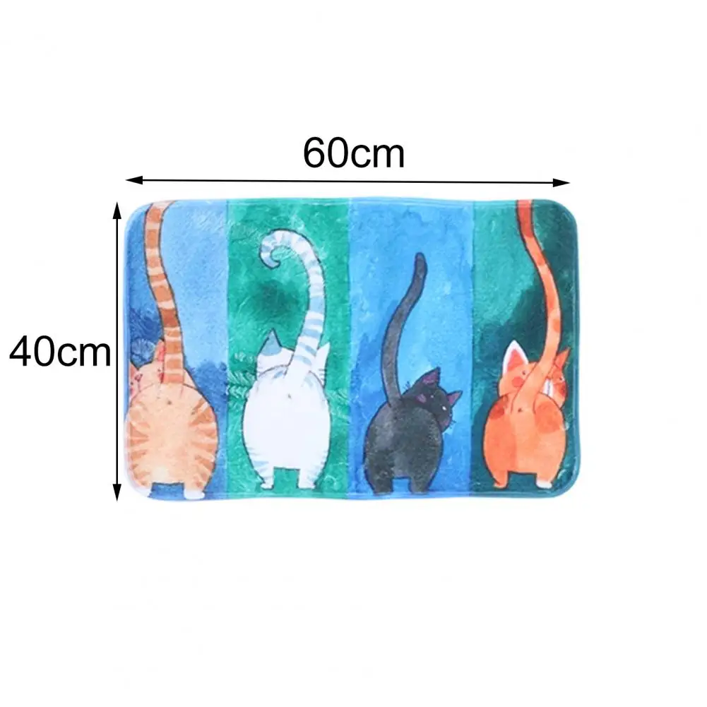 Carpet Breathable Floor Decor Fashion Cats Tableware Letters Carpet Floor Mat for Home 
Carpet Breathable Floor Decor Fashion Cats Tableware Letters Carpet Floor Mat for Home