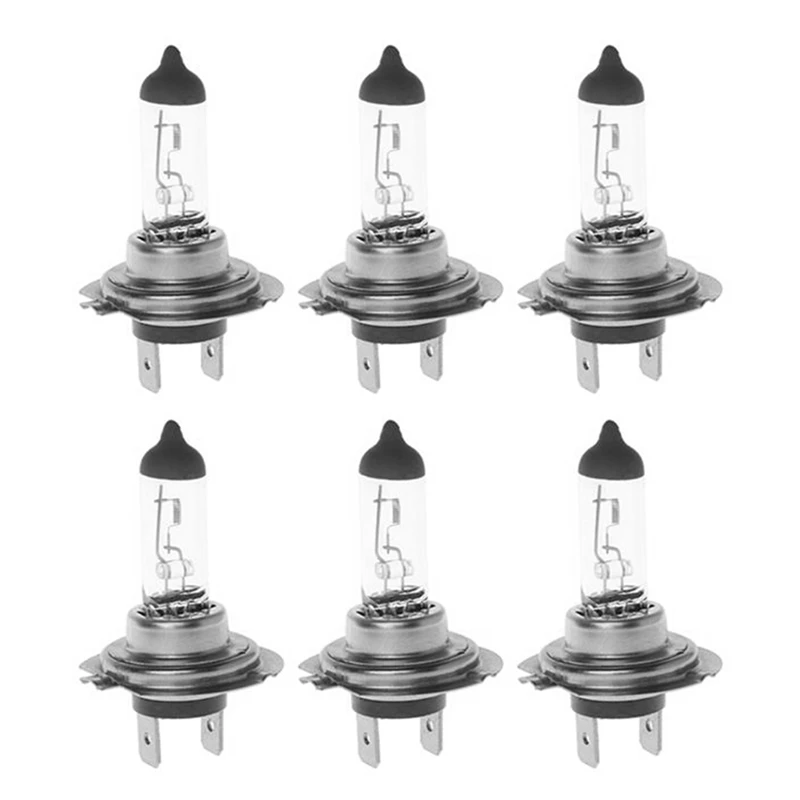 6Pcs H7 Halogen Car Fog Halogen Headlight Bulb 55W Auto Lamp Professional Auto Car Accessories Headlights Bulbs 12V
6Pcs H7 Halogen Car Fog Halogen Headlight Bulb 55W Auto Lamp Professional Auto Car Accessories Headlights Bulbs 12V
