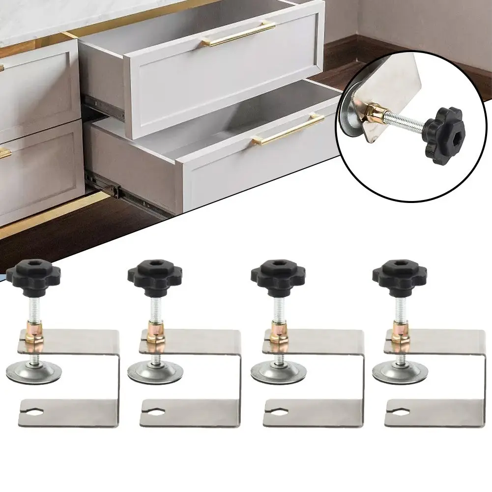 Drawer Front Installation Clamps Stainless Steel Clamp Jig Cabinet Furniture Drawer Panel Fixing Clip For Woodworking Mounting
Drawer Front Installation Clamps Stainless Steel Clamp Jig Cabinet Furniture Drawer Panel Fixing Clip For Woodworking Mounting