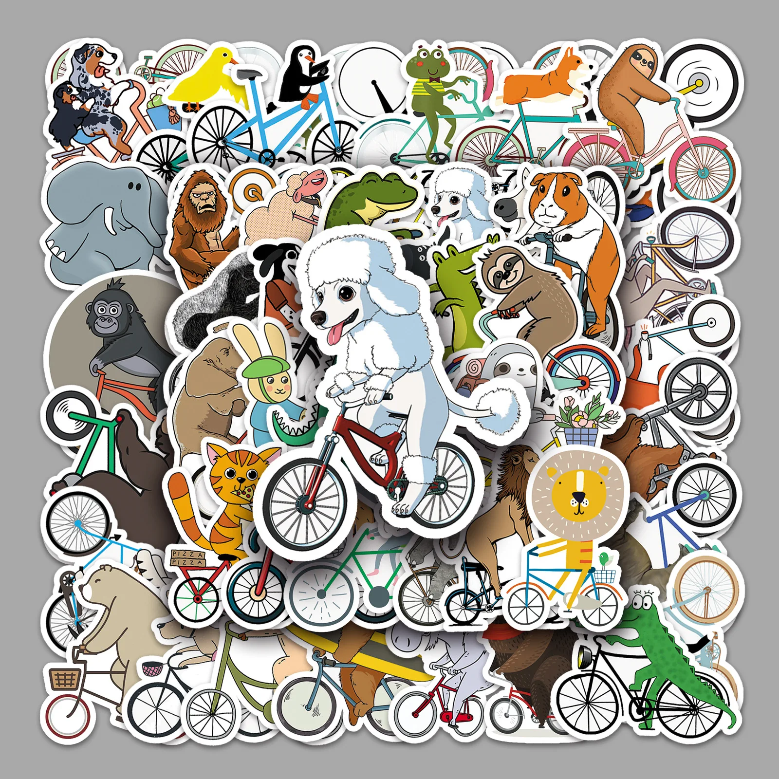 10/50PCS Animals Riding Bike Stickers for Laptop Water Bottle Bicycle Skateboard Waterproof Car Luggage Sticker Anime Pack Decal
10/50PCS Animals Riding Bike Stickers for Laptop Water Bottle Bicycle Skateboard Waterproof Car Luggage Sticker Anime Pack Decal