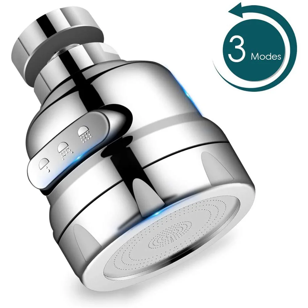 360 Degree Swivel Water Tap Nozzle Kitchen Faucet Aerator Sprayer Filter Diffuser Water Saving Nozzle Bath Faucet Connector
360 Degree Swivel Water Tap Nozzle Kitchen Faucet Aerator Sprayer Filter Diffuser Water Saving Nozzle Bath Faucet Connector