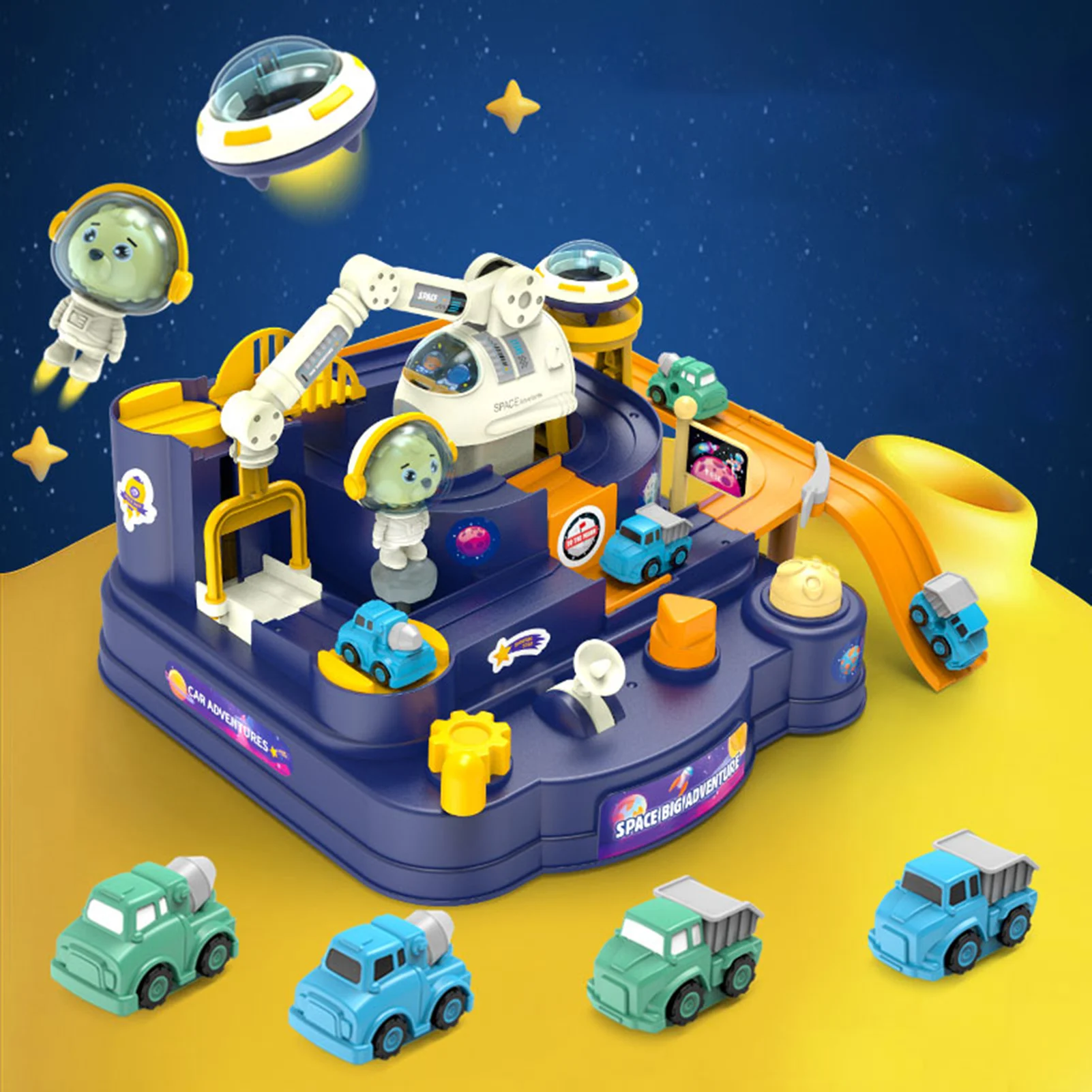 Car Race Track Toy Big Car Adventure Toy Big City Rescue Race Tracks Car Playset With 4 Mini Vehicles Big Intelligent
Car Race Track Toy Big Car Adventure Toy Big City Rescue Race Tracks Car Playset With 4 Mini Vehicles Big Intelligent