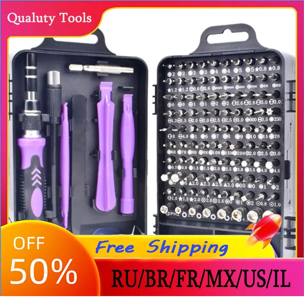 Precision Screwdriver Set 115 in 1 Magnetic Electronics Kit Laptop Screw Driver Computer For Tablet iPhone PS4 Repair Hand Tools
Precision Screwdriver Set 115 in 1 Magnetic Electronics Kit Laptop Screw Driver Computer For Tablet iPhone PS4 Repair Hand Tools