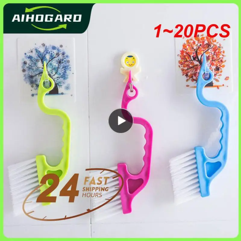 

1~20PCS Pot Brush Clean Without Dead Corners Removable Gap Brush Brush Keyboard Brush Multipurpose Strong Cleaning Power Green