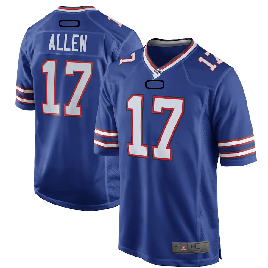 Men's Casual Sports T-Shirt Buffalo Bills Josh Allen Tournament Jersey Hand Embroidered Outdoor Sports Official Reissue 2022
Men's Casual Sports T-Shirt Buffalo Bills Josh Allen Tournament Jersey Hand Embroidered Outdoor Sports Official Reissue 2022