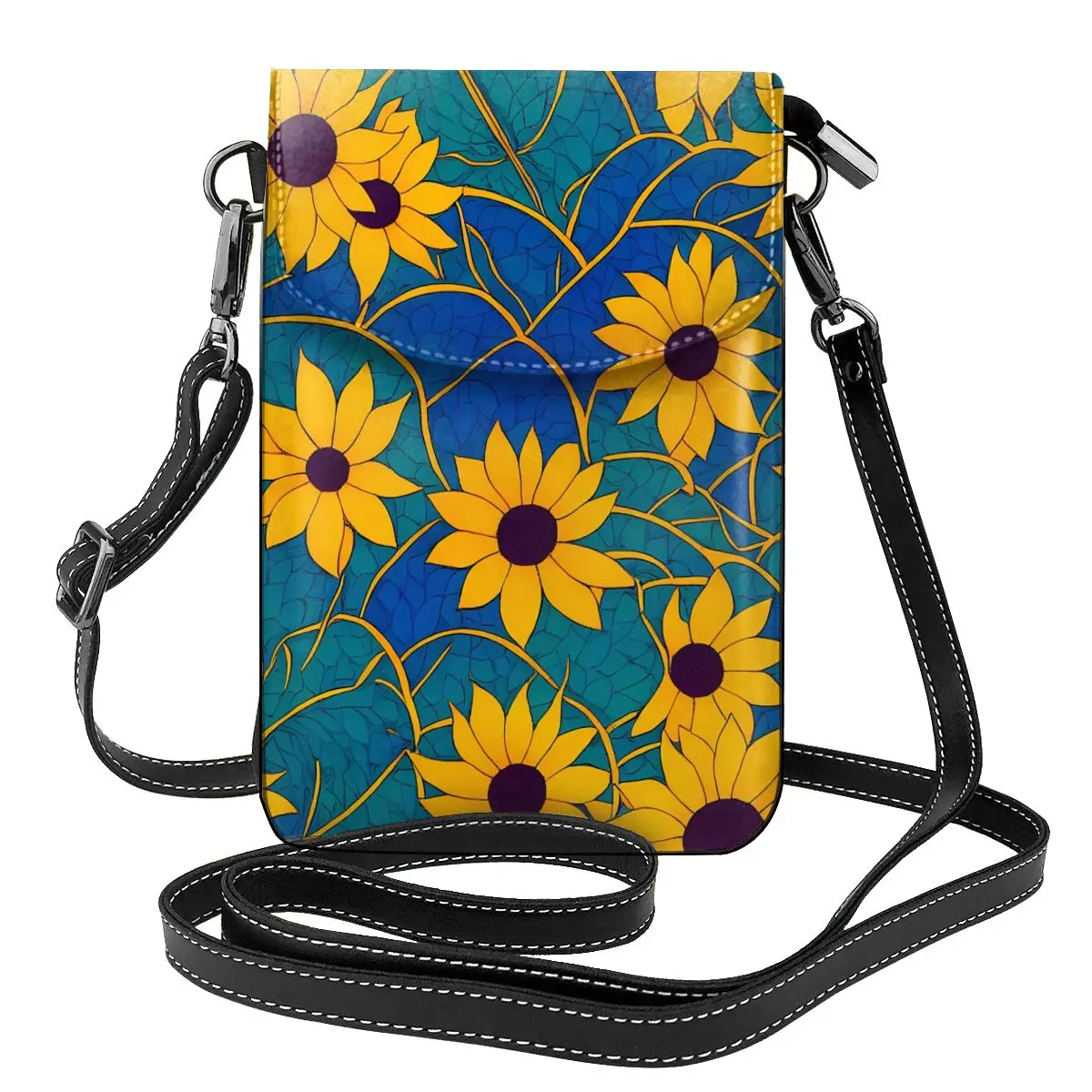 Sunflower Fantasy Shoulder Bag Cute Flower Print Outdoor Leather Women Bags Student Gift Stylish Purse 
Sunflower Fantasy Shoulder Bag Cute Flower Print Outdoor Leather Women Bags Student Gift Stylish Purse