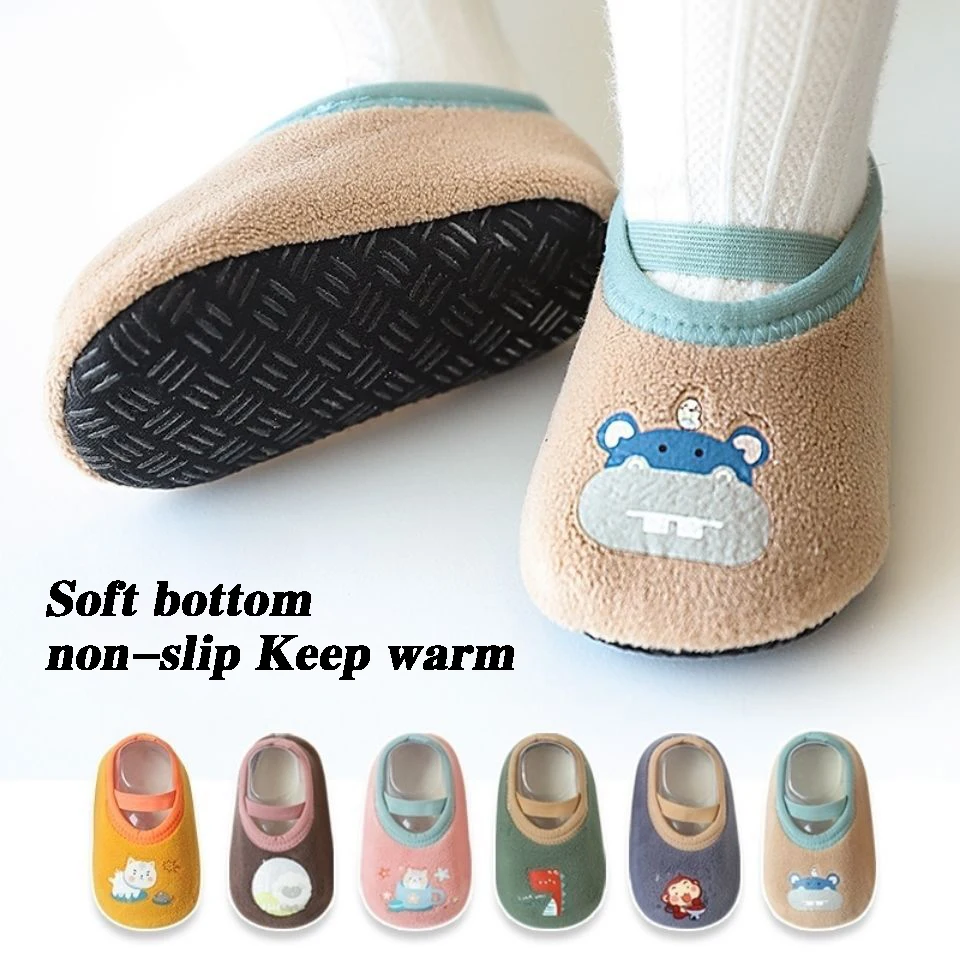 Baby Anti-slip Socks Newborn Warm Crib Floor Shoes with Rubber Sole for Children Boy Toddler Foot Girl Infant Cute Kids Slippers
Baby Anti-slip Socks Newborn Warm Crib Floor Shoes with Rubber Sole for Children Boy Toddler Foot Girl Infant Cute Kids Slippers
