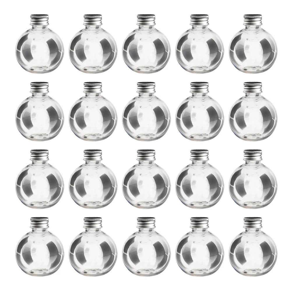 20 Pcs Vacuum Container Transparent Plastic Bottle Bulb-shaped Candy Fillable Decoration Travel
20 Pcs Vacuum Container Transparent Plastic Bottle Bulb-shaped Candy Fillable Decoration Travel