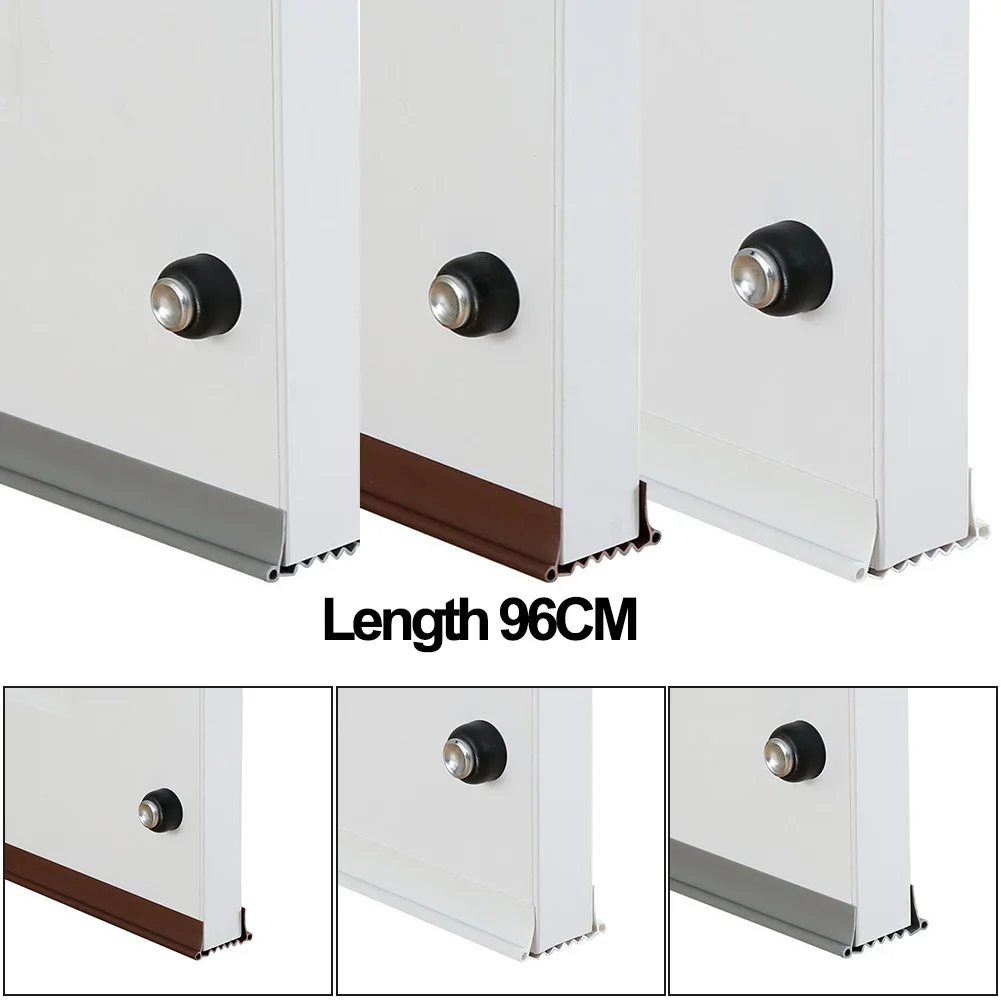 96cm Door Seal Strip Doors 3.5CM-5.5CM Wide Waterproof Seal Strip Draught Excluder Stopper Door Bottom Guard Double Door
96cm Door Seal Strip Doors 3.5CM-5.5CM Wide Waterproof Seal Strip Draught Excluder Stopper Door Bottom Guard Double Door