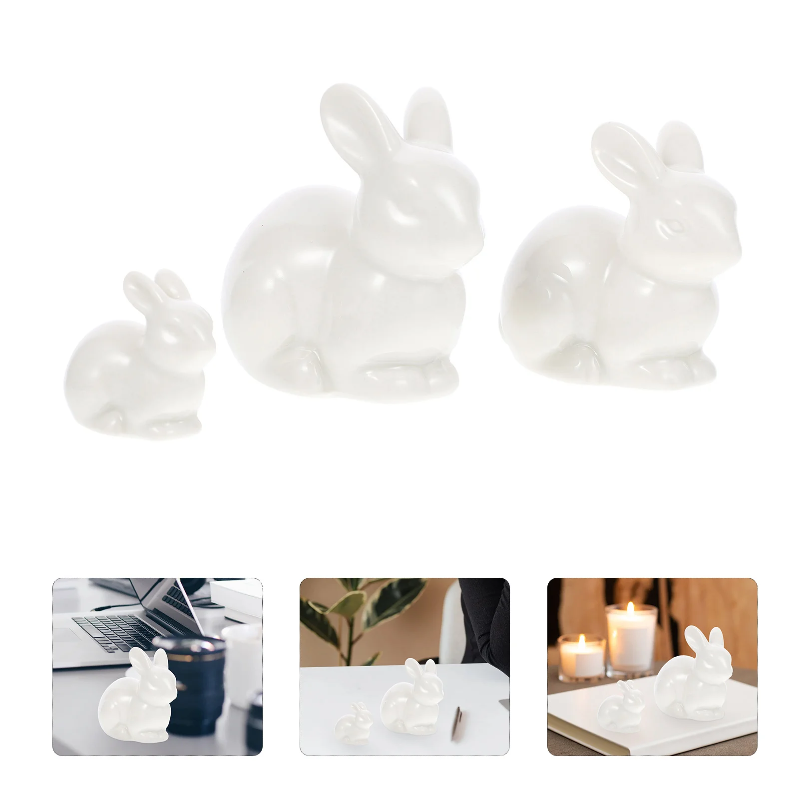 Bunny Rabbit Easter Figurines Mini Ceramic Decor Ornament Miniature Garden White Figures Statue Rabbits Decorations Decoration
Bunny Rabbit Easter Figurines Mini Ceramic Decor Ornament Miniature Garden White Figures Statue Rabbits Decorations Decoration
