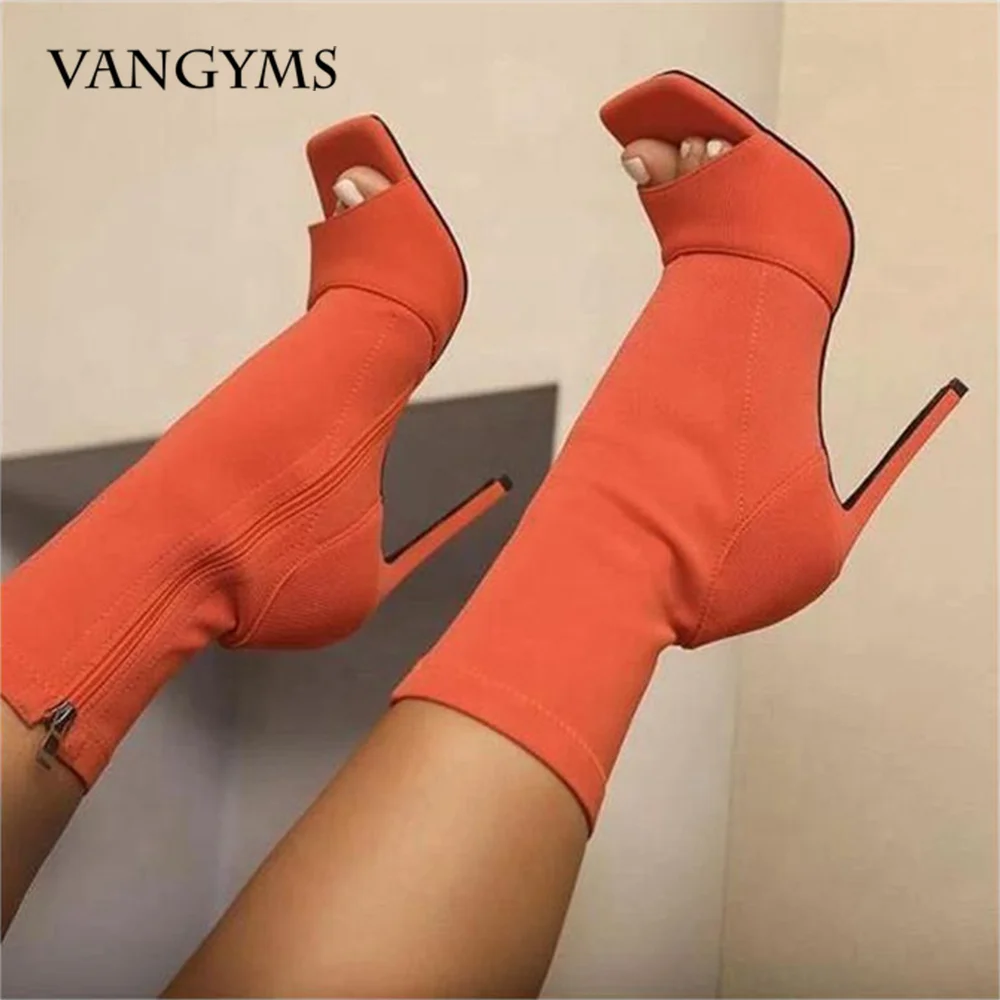 Women's Fashion Open Toe High Heels Solid Color Large Size Square Toe Stiletto Heel Side Zipper Women's Boots Tacones Mujer
Women's Fashion Open Toe High Heels Solid Color Large Size Square Toe Stiletto Heel Side Zipper Women's Boots Tacones Mujer