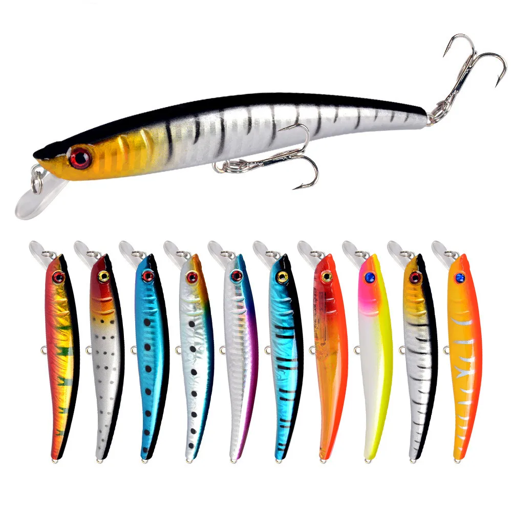 MINNOW Fishing Lure Wobbler 12 cm Laser Coating Hard Artificial Bait Floating 11g Fish Hook Tackle Swimbait Jerkbaits Pesca
MINNOW Fishing Lure Wobbler 12 cm Laser Coating Hard Artificial Bait Floating 11g Fish Hook Tackle Swimbait Jerkbaits Pesca