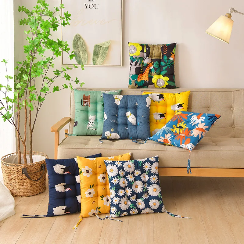 New Arrival Cartoon Printed Thicken Cushion Office Four Seasons Pad Square Seat Pad Soft Breathable Pillows Tatami Cushion
New Arrival Cartoon Printed Thicken Cushion Office Four Seasons Pad Square Seat Pad Soft Breathable Pillows Tatami Cushion