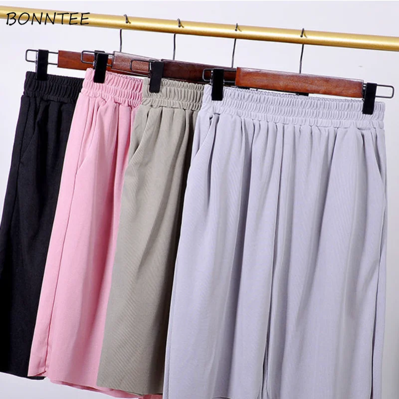 S-5XL Pants Women Wide Leg Loose Simple All-match Temperament Ladies Knee-length Summer Fashion Ulzzang 5-colors Casual Classic
S-5XL Pants Women Wide Leg Loose Simple All-match Temperament Ladies Knee-length Summer Fashion Ulzzang 5-colors Casual Classic