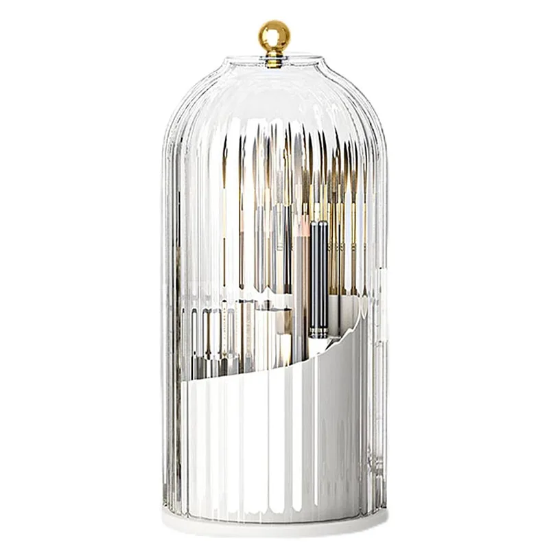 360° вращающийся органайзер для кистей для макияжа
360° вращающийся органайзер для кистей для макияжа