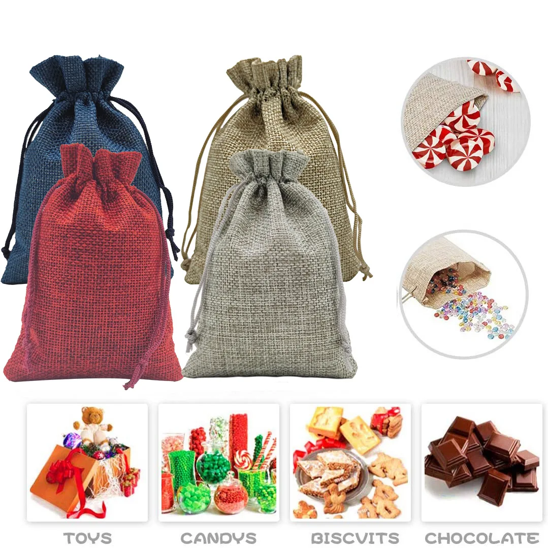 24pcs Reusable Cotton Drawstring Gifts Bag Jewelry Packaging Bags wedding favors for guests Party Decoration boxes Gift Pouch
24pcs Reusable Cotton Drawstring Gifts Bag Jewelry Packaging Bags wedding favors for guests Party Decoration boxes Gift Pouch
