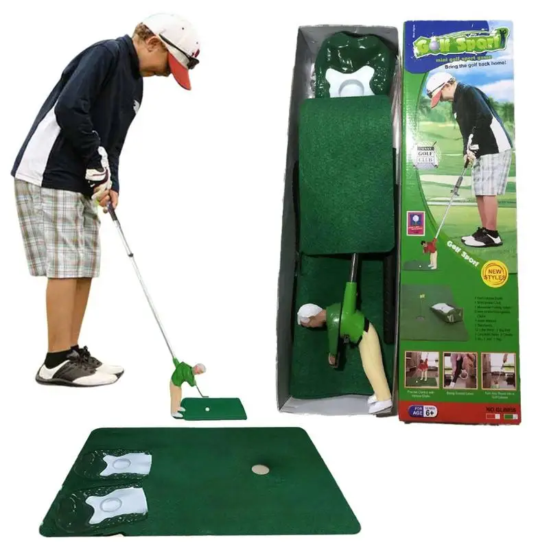 

Детский Набор для игры в гольф, искусственные навыки и координация, развитие, воспитание, мини-гольф, игрушка, мини-гольф