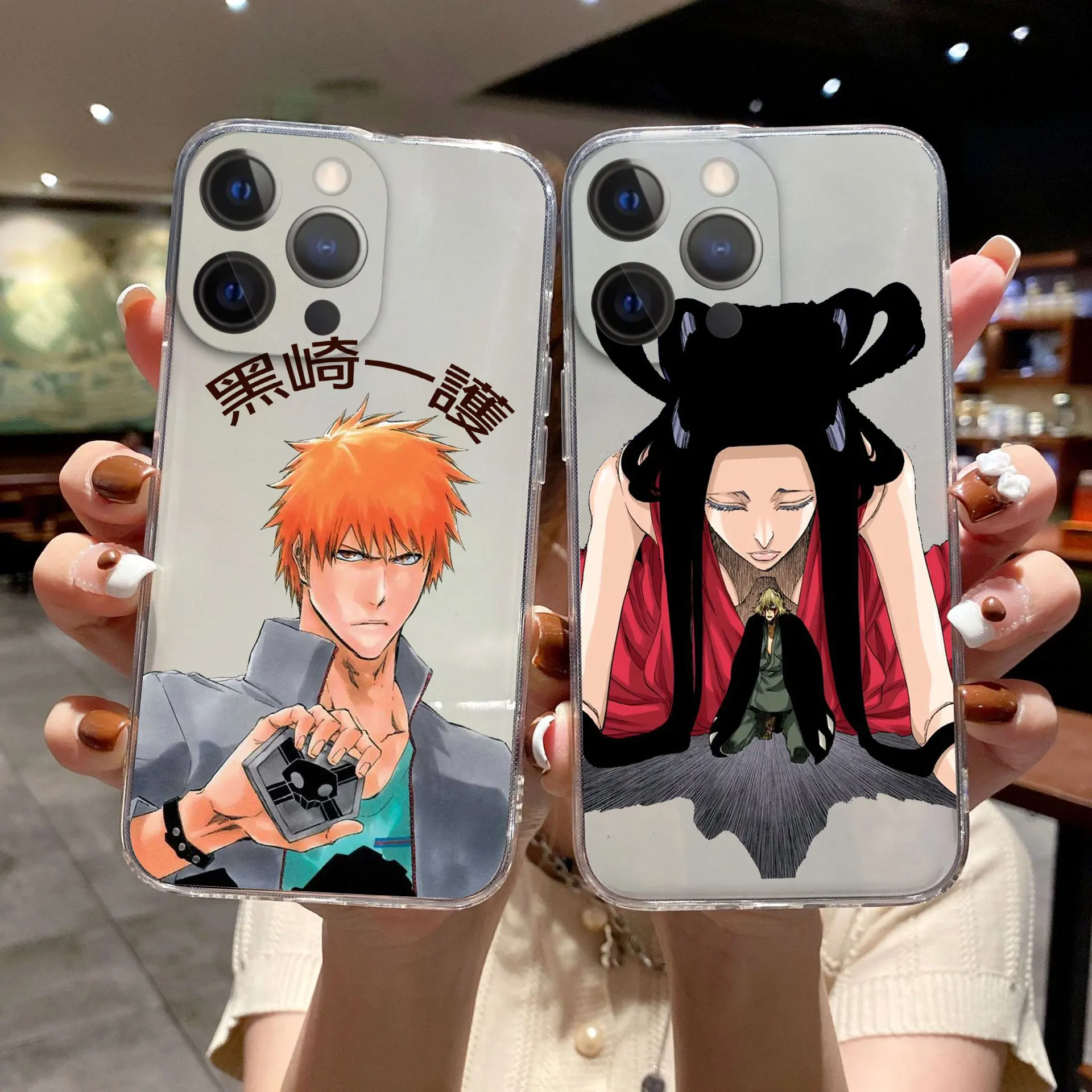 Anime Bleach Kurosaki ichigo Phone Case For iPhone 11 12 13 14 Pro Max X XR XSMAX X 8 7 Plus 13Mini Clear Soft Bumper Back Cover
Anime Bleach Kurosaki ichigo Phone Case For iPhone 11 12 13 14 Pro Max X XR XSMAX X 8 7 Plus 13Mini Clear Soft Bumper Back Cover
