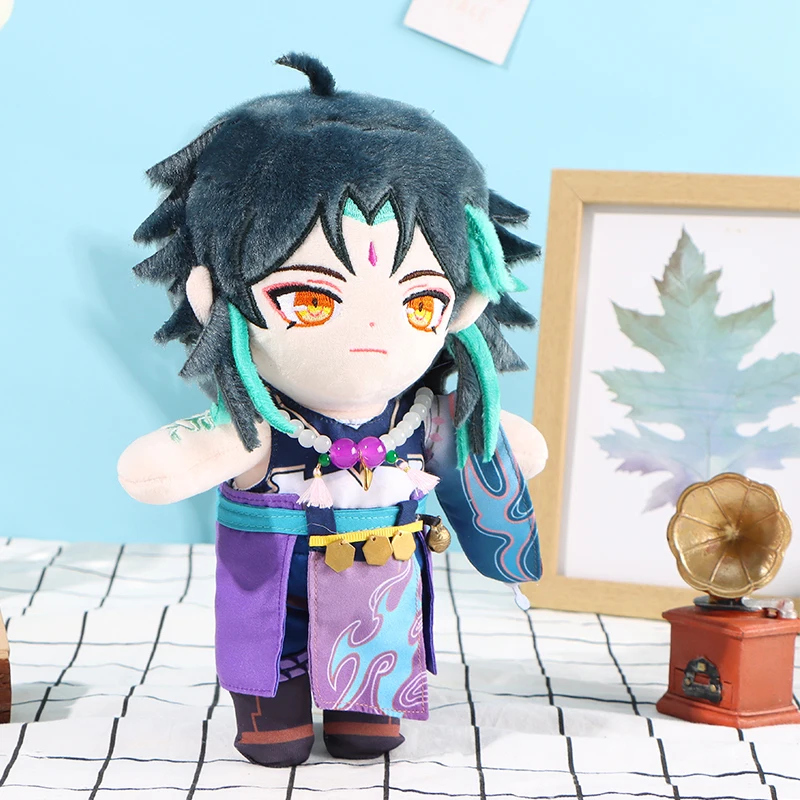 HOT Limited 20cm Genshin Impact Xiao Cosplay Plush Doll With Clothes Outfit Toy Body Soft Kawaii Anime Plushie Mascot Fan Gift
HOT Limited 20cm Genshin Impact Xiao Cosplay Plush Doll With Clothes Outfit Toy Body Soft Kawaii Anime Plushie Mascot Fan Gift