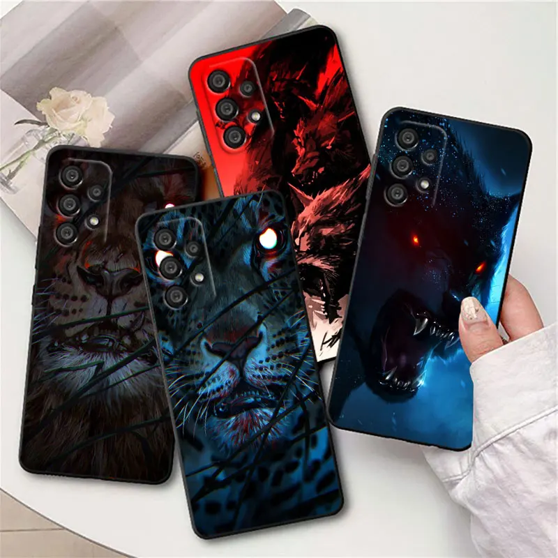 Animal Totem Wolf Lion Phone Case For Samsung j8 j7 j2 Core M13 M33 M23 M52 M32 M22 M31S M31 M21 M20 M10 Black Cover
Animal Totem Wolf Lion Phone Case For Samsung j8 j7 j2 Core M13 M33 M23 M52 M32 M22 M31S M31 M21 M20 M10 Black Cover