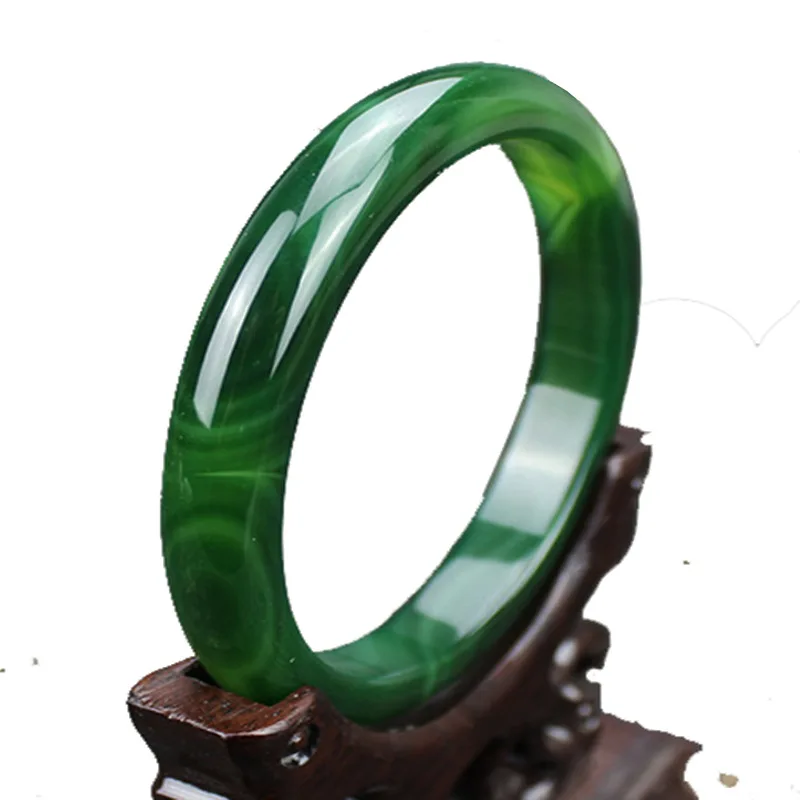 Fashion Natural Green Jade Bangle Bracelet Charm Jewellery Fine Accessories Hand-Carved Gifts for Women Men
Fashion Natural Green Jade Bangle Bracelet Charm Jewellery Fine Accessories Hand-Carved Gifts for Women Men