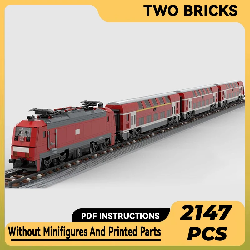 Technical Moc Bricks Car Model German Double Flat Regional Train Modular Building Blocks Gifts Toys For Children DIY Assembling
Technical Moc Bricks Car Model German Double Flat Regional Train Modular Building Blocks Gifts Toys For Children DIY Assembling