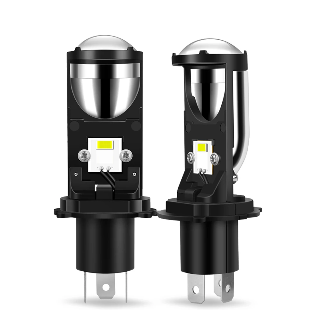 

H4 LED RHD/LHD Bi-LED Projector Headlight Lens Automobles Bulb LED H4 Headlamp Conversion Kit Hi/Lo Beam Headlight 12V 24V 6500K
