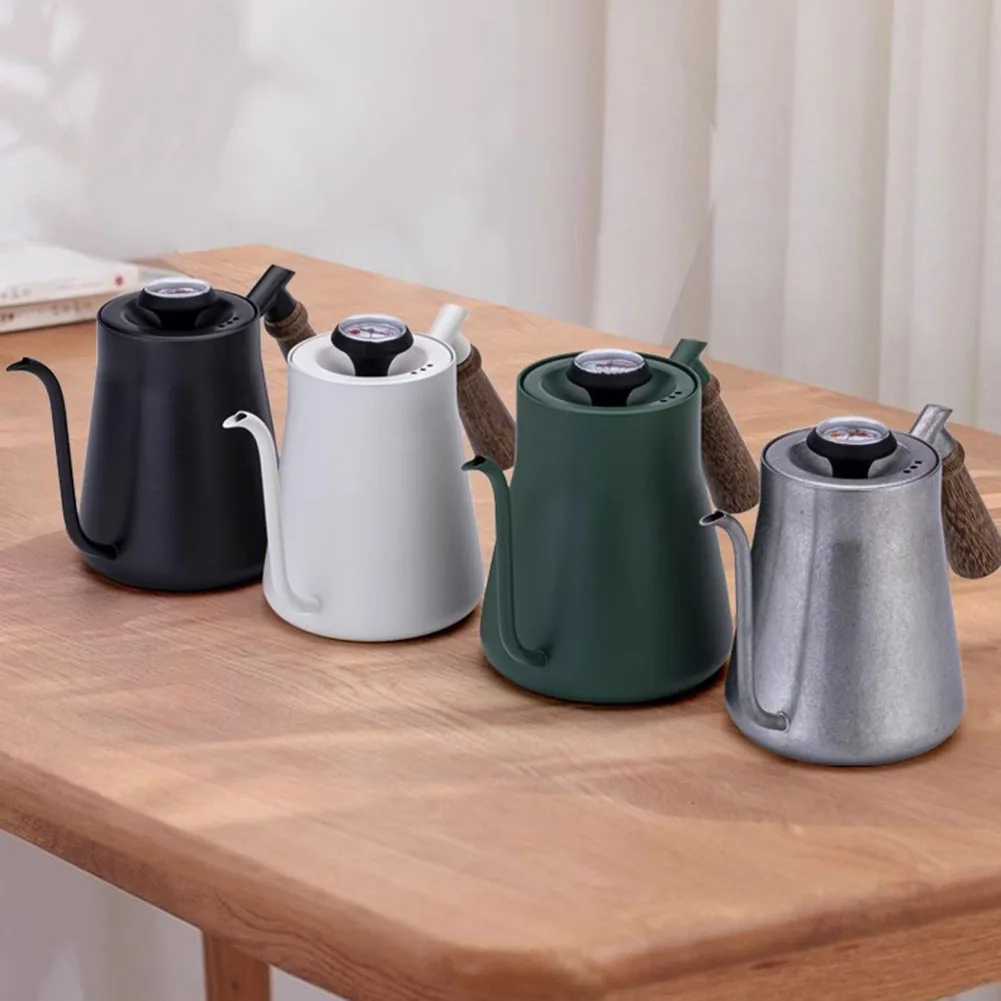 Gooseneck Kettle For Pour Over Coffee Tea Stainless Steel Pour Drip Spout TeaPot Long Narrow Spout Kettle 650/850ML
Gooseneck Kettle For Pour Over Coffee Tea Stainless Steel Pour Drip Spout TeaPot Long Narrow Spout Kettle 650/850ML