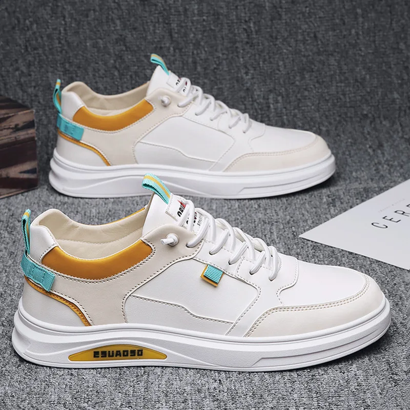 New Men's Sports Shoes Fashion Men's Casual Shoes Slip on Leather Shoes Outdoor Platform Skateboard Shoes Men Shoes кеды мужские
New Men's Sports Shoes Fashion Men's Casual Shoes Slip on Leather Shoes Outdoor Platform Skateboard Shoes Men Shoes кеды мужские