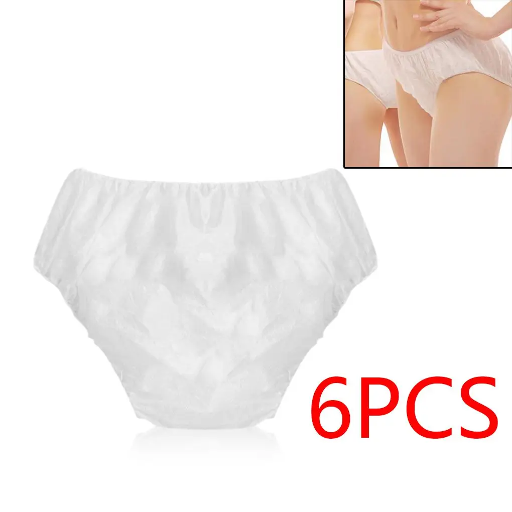 6pcs Non-woven Woman Briefs Portable One-off Breathable Solid Color Shorts Indoor Home Camping Sports Underwear Underclothes
6pcs Non-woven Woman Briefs Portable One-off Breathable Solid Color Shorts Indoor Home Camping Sports Underwear Underclothes