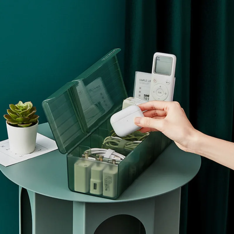 Data Line Organizer Box with Lid Cable Holder USB Charging Plug Storage Box Oversized Storage Container Office Accessories
Data Line Organizer Box with Lid Cable Holder USB Charging Plug Storage Box Oversized Storage Container Office Accessories