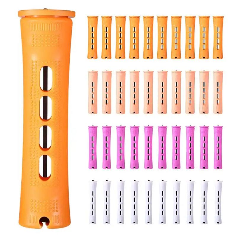 40pcs Reusable Cold Hair Perm Rods Corn DIY Hairdressing Curler Maker Styling DIY Tool For Salon Barber Hair Styling Tool
40pcs Reusable Cold Hair Perm Rods Corn DIY Hairdressing Curler Maker Styling DIY Tool For Salon Barber Hair Styling Tool