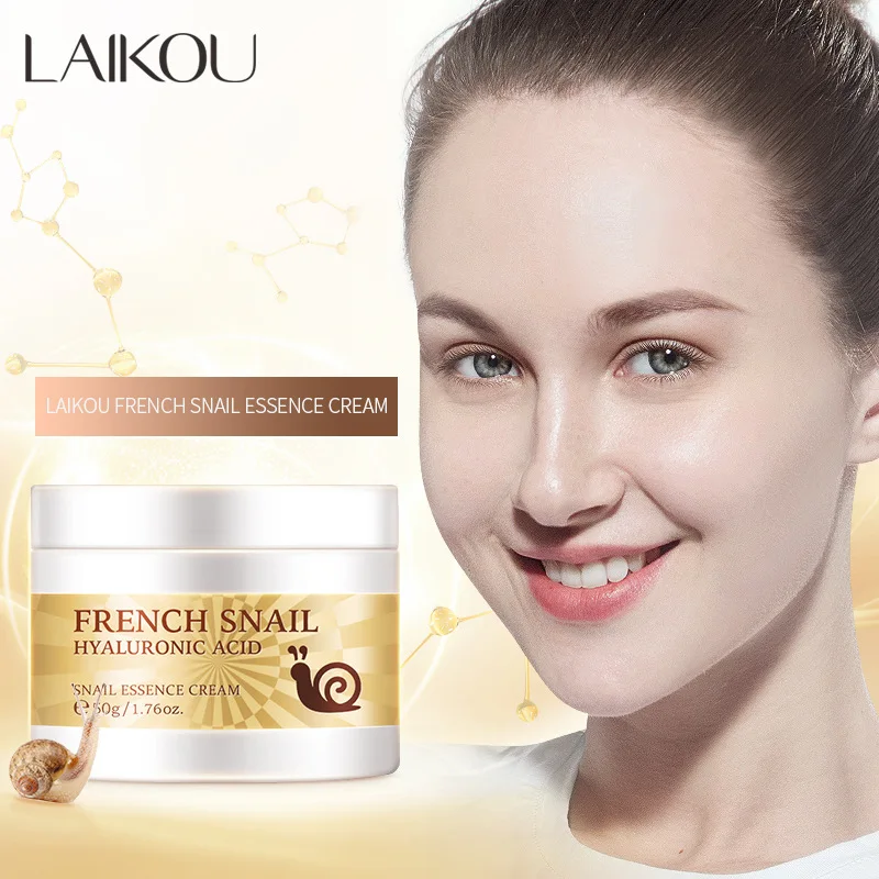 25/50g LAIKOU Snail Face Cream Moisturizer Anti Wrinkle Aging Cream Collagen Nourishing Serum Day Cream for Improve Cracked Face
25/50g LAIKOU Snail Face Cream Moisturizer Anti Wrinkle Aging Cream Collagen Nourishing Serum Day Cream for Improve Cracked Face