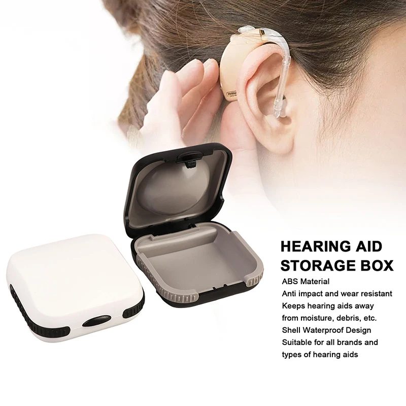 Portable Hearing Aid Storage Box Waterproof Shell ABS Wear Resistant Hearing Aid Case for Outdoors Travel
Portable Hearing Aid Storage Box Waterproof Shell ABS Wear Resistant Hearing Aid Case for Outdoors Travel