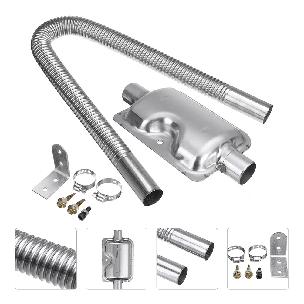 Exhaust Tail Pipe Auto Diesel Flexible Tubing Muffler Vehicle Car Heater Parking 
Exhaust Tail Pipe Auto Diesel Flexible Tubing Muffler Vehicle Car Heater Parking