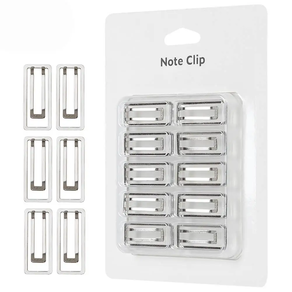10pcs Paper Clip Wear-resistant Manganese Steel Paper Clips File Sorting Easy Classification Reuse Office School Supplies
10pcs Paper Clip Wear-resistant Manganese Steel Paper Clips File Sorting Easy Classification Reuse Office School Supplies