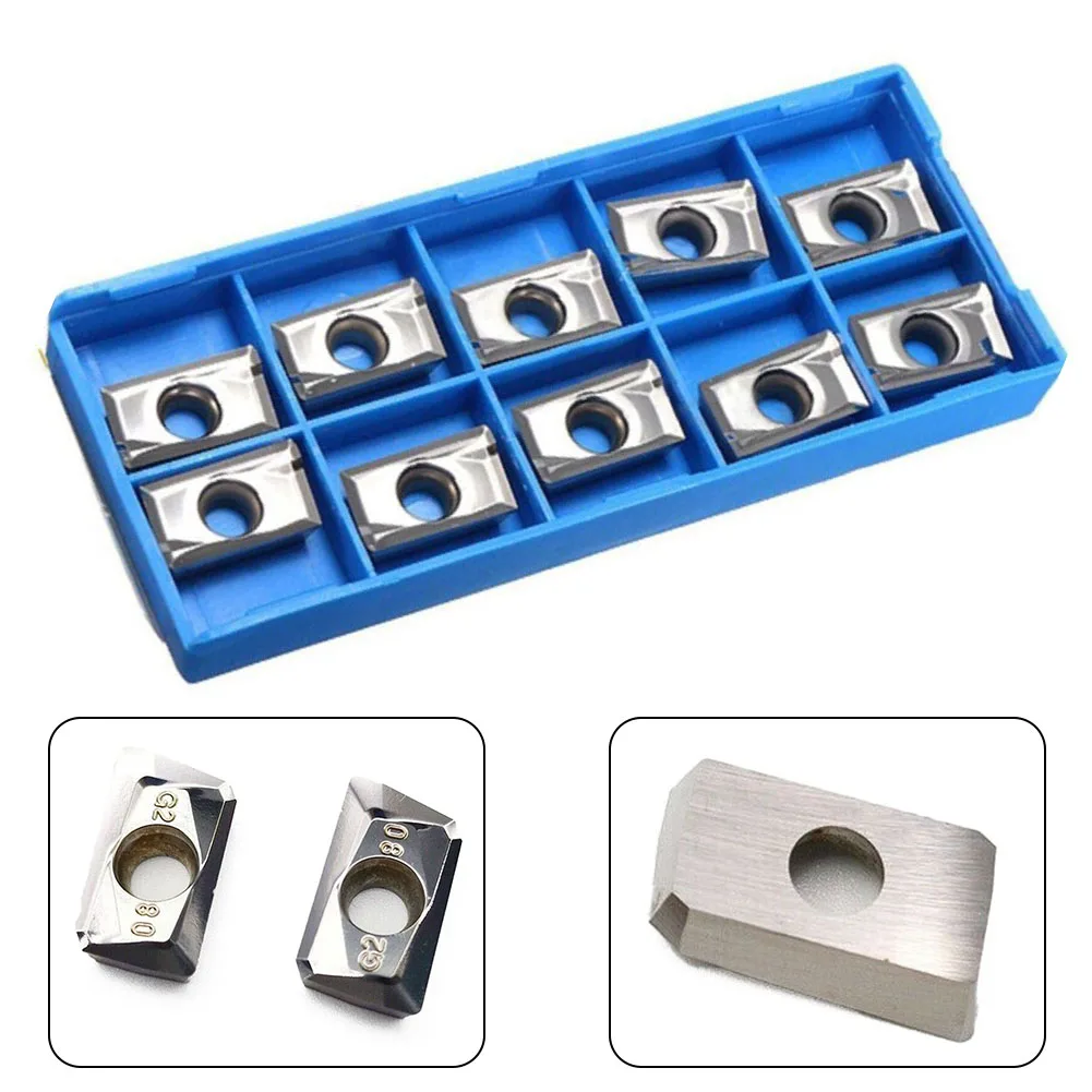 10pcs Milling Carbide Inserts Blades APMT1604PDER-MA3 H01 For APKT1604 Aluminum Alloy Processing Tools Accessories
10pcs Milling Carbide Inserts Blades APMT1604PDER-MA3 H01 For APKT1604 Aluminum Alloy Processing Tools Accessories