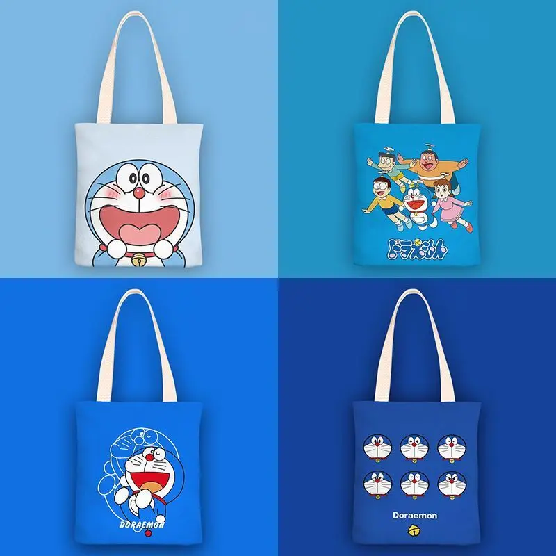 Cute Doraemon Purses and Handbags Canvas Bag Women's Single Shoulder Simple Girl Cartoon Tote Bags for Wome
Cute Doraemon Purses and Handbags Canvas Bag Women's Single Shoulder Simple Girl Cartoon Tote Bags for Wome