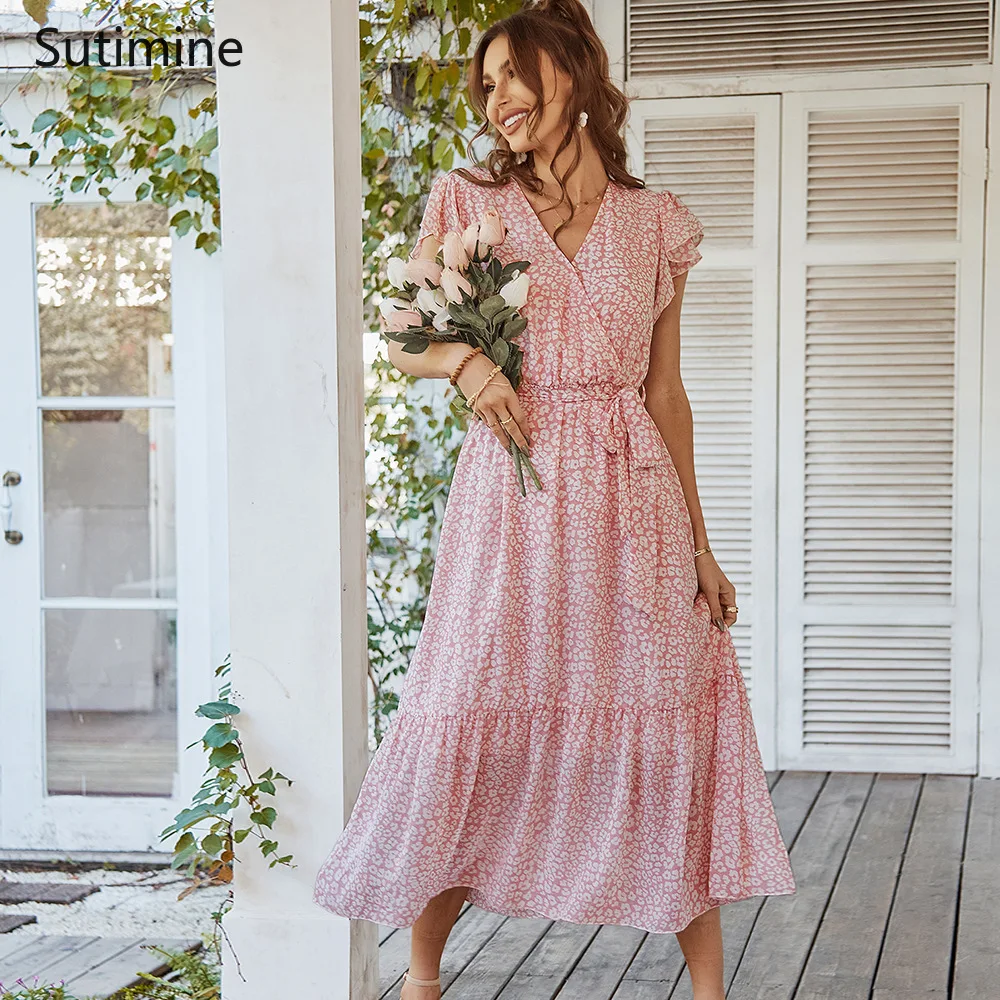 Ladies Vintage Print Chiffon Dress Women Casual Ruffles Long Bohemian Party Beach Summer Dress Women Sundress Female Vestidos
Ladies Vintage Print Chiffon Dress Women Casual Ruffles Long Bohemian Party Beach Summer Dress Women Sundress Female Vestidos