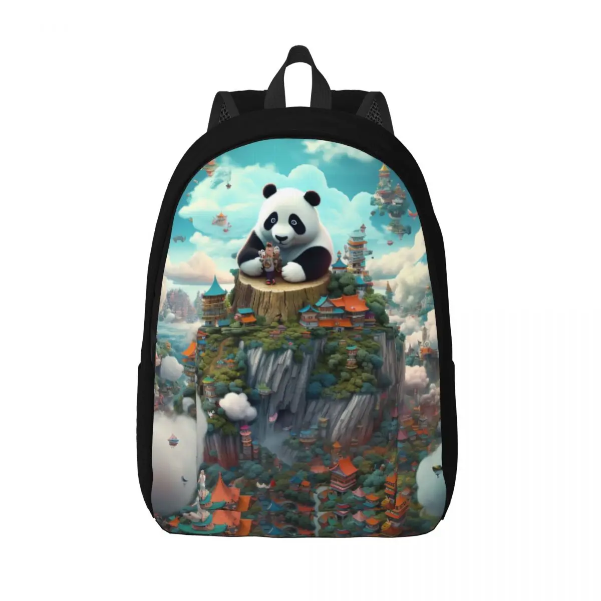 Panda Canvas Backpacks 3D Animal Big Scene Lightweight Novelty Backpack Workout Bags
Panda Canvas Backpacks 3D Animal Big Scene Lightweight Novelty Backpack Workout Bags
