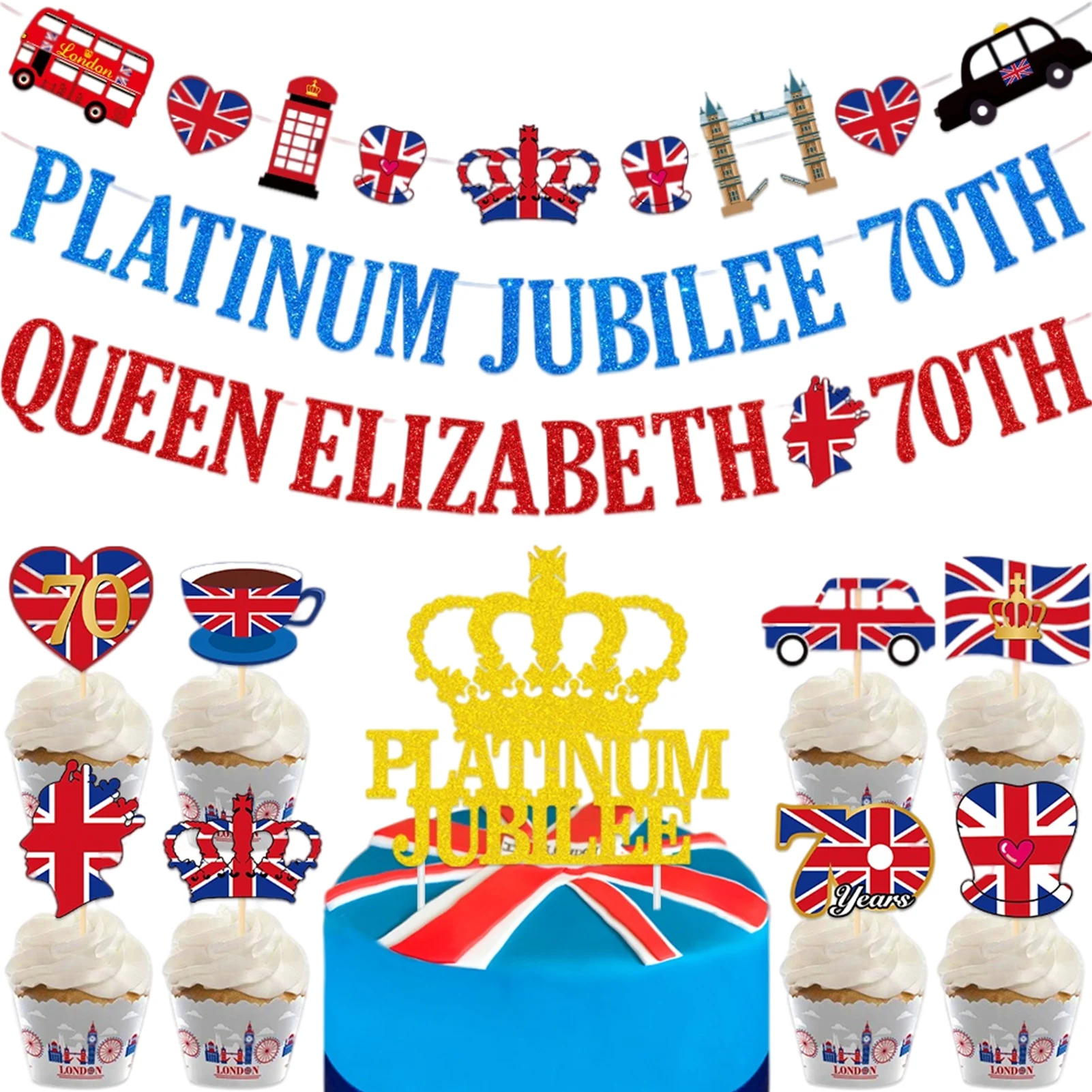 Флаг флажки и топперы для кексов Union Jack, 6 шт., украшения для торта «Королева Юбилейная», «Джек королева s юбилейные» 2022, украшения 2022
Флаг флажки и топперы для кексов Union Jack, 6 шт., украшения для торта «Королева Юбилейная», «Джек королева s юбилейные» 2022, украшения 2022